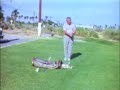 Palm springs 1961 count yogi teaching senior man golfer 
