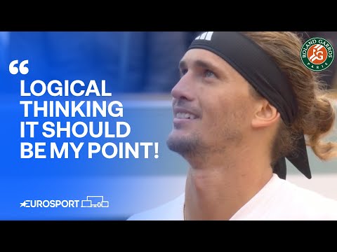'How!' - Tensions Rise As Alexander Zverev Argues With Tennis Umpire | 2024 French Open