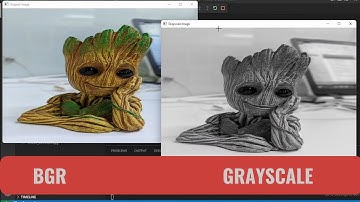 8. BGR to Grayscale color format conversion using Open CV and Python