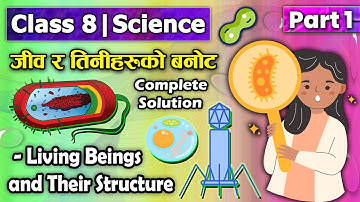 Living Beings and Their Structure (Part 1) || Class 8 Science chapter 3 || Class 8 Science ||