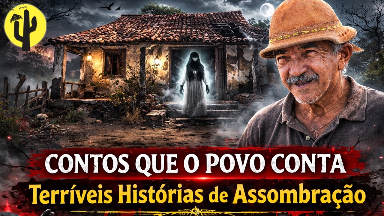 [SÉRIE FOLCLORE] CASARÃO de 200 anos, Vaqueiro Miguel: Terríveis Histórias de Assombração -Parte 01🌵