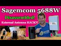  i took it apart  tmobile 5g home internet  sagemcom fast 5688w disassembly  external antenna