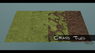 [HandPainted] Tileable grass textures