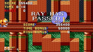 [TAS] Ray in Sonic 1 "Glitched" in 11:09