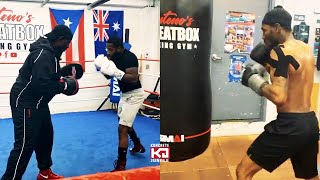 Adrien Broner And Robert Easter Jr Putting In Work For Ring Comeback Details