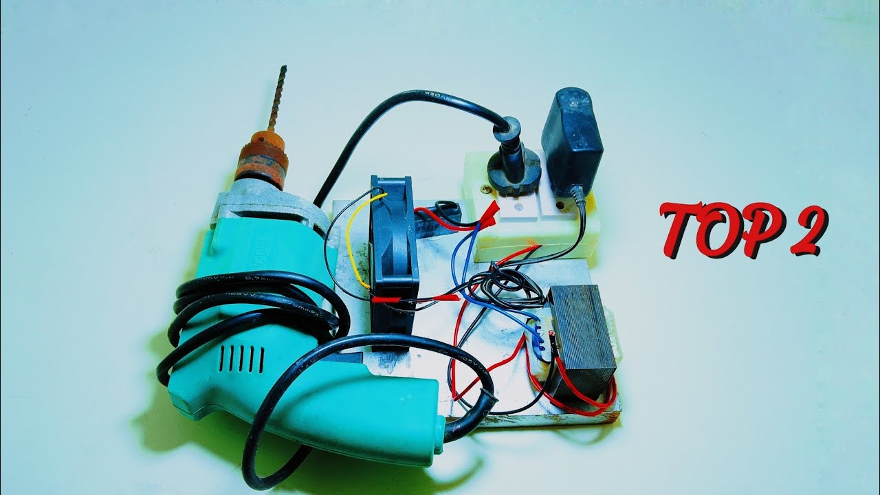 // ЛУЧШАЯ ИДЕЯ l сделать ТОП 2 Генератор 20 В Холодильник Компрессор Катушка Вентилятор Мотор и Т...