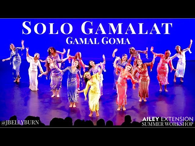 Solo Gamalat - Gamal Goma | DRUM JAM @AileyExtension Summer Workshop 10' Pt.2 | @JBELLYBURN class=