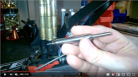 Lee APP Press -  Decapping 45 acp with Universal Case Feeder and Case Collator