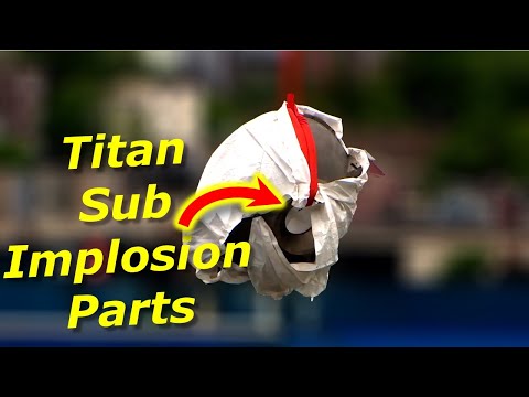 Titan Submarine Parts Give Clues, Implosion Simulation