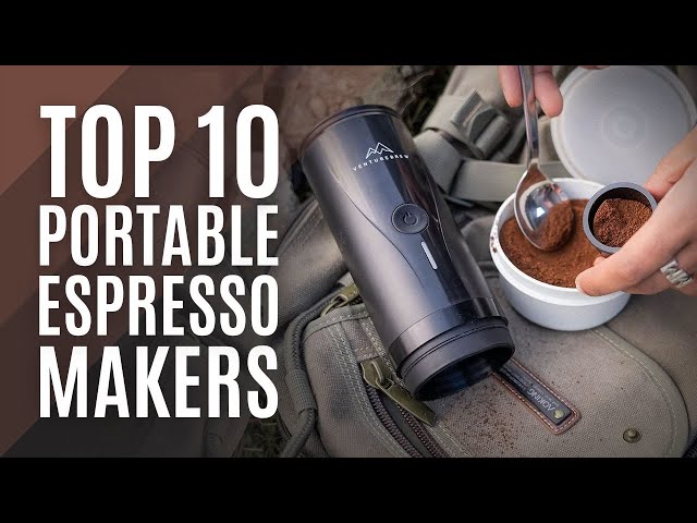 Top 10: Best Portable Espresso Makers of 2022 / Electric Coffee Machine, Travel  Espresso Maker 