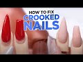 How to Fix & Rebalance a Crooked Nail