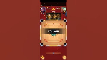 Carrom Pool.. Opponent Internet Problem.... 😆😆 in 500k👈#short