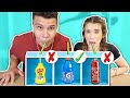 DON'T CHOOSE THE WRONG MYSTERY DRINK CHALLENGE!!