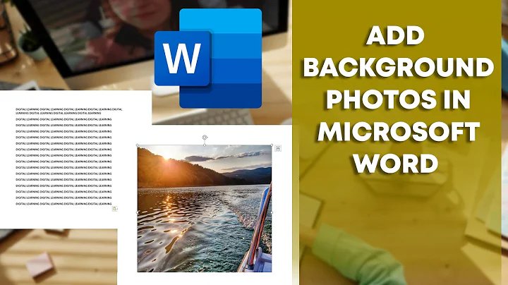 Add Background Image In Word - New 2024 (Full Guide)
