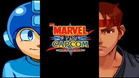 Marvel vs Capcom | Duo Team Attack | Mega Man & Ryu (Akuma Mode)