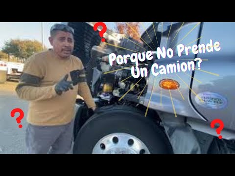 Video: ¿Qué haría que un camión no arrancara?