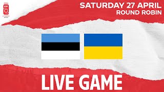 LIVE | Estonia vs. Ukraine | 2024 IIHF Ice Hockey World Championship | Division I - Group B