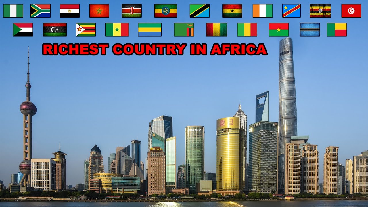 Top 50 Richest Country in Africa  ( GDP Nominal ) 2023