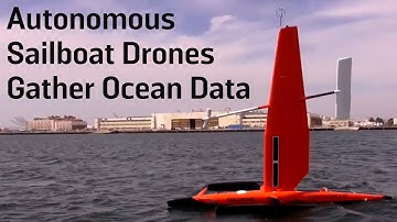 Autonomous Sailboat Drones Gather Ocean Data