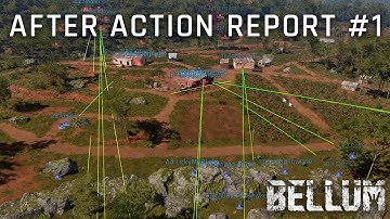 Showcasing Platoon Coordination in Bellum - After Action Report #1