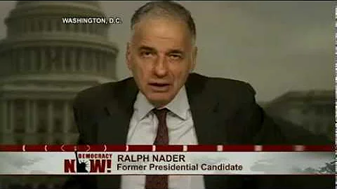 Nader on 2012 Race, Wisconsin Recall and the Attack on Pensions & the Supreme Court