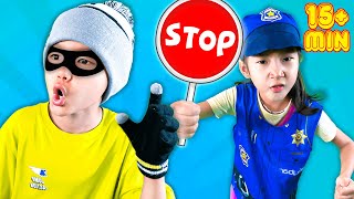 Police Girl Rescue Team + More Kids Song And Nursery Rhymes