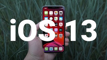 A FIRST LOOK at iOS 13!