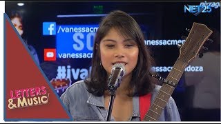 Vanessa Mendoza promotes her debut single "Di Aaminin" (NET25 LETTERS AND MUSIC)