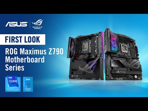 First Look Z790 ROG MAXIMUS EXTREME & HERO motherboards for Intel 13th Gen Series CPUs