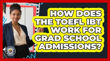 How Does The TOEFL iBT Work For Grad School Admissions? - Grad School Mindset