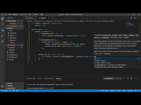 NodeJS multiplayer game