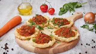 Открытые пирожки с мясом - Рецепты от Со Вкусом Открытые пирожки с мясом - Рецепты от Со Вкусом