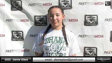 2023 Damia Riddell Glaze Athletic Catcher and Outfielder Softball Skills Video - Batbusters