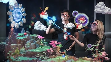 Multi-player AR / MR Game - Nreal Tower through Nreal Light MR Glasses