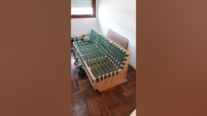 Sofá (sillón) hecho en casa