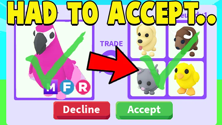 I Accepted EVERY TRADE for 1 Hour in Adopt Me!