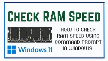 How To Check RAM Speed Using Command Prompt In Windows