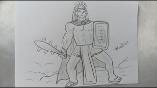 Cómo dibujar a Tecun Uman | HD