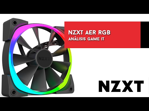 NZXT AER RGB, demo iluminación