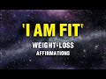 Affirmations For Weight Loss | 21 Days Challenge | Lose Weight While You Sleep | Manifest