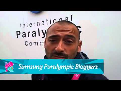 Stephane Houdet - My wheelchair tennis soulmate Michael Jeremiasz,
Paralympics 2012