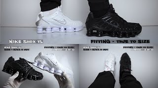 police Implement Torment Nike Shox TL Black vs White - On Feet Compare - YouTube