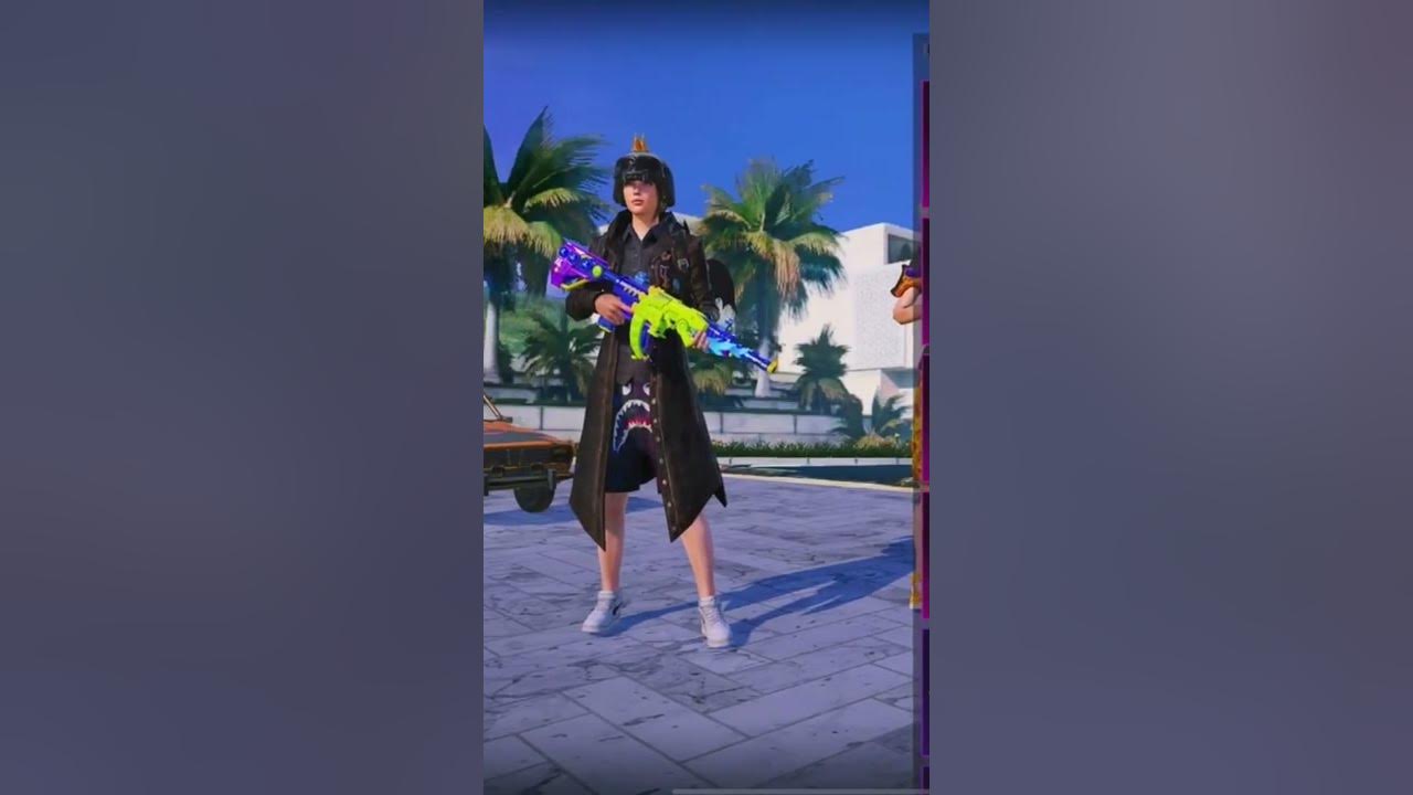 Most rarest Mythic outfit in pubgm |playerunknown trench coat 😍#shorts