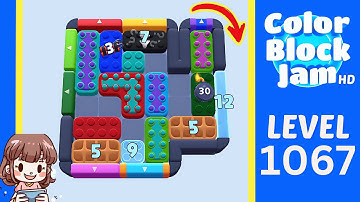 Color Block Jam Level 1067 Solution Walkthrough