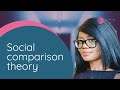 What is social comparison theory and how can it affect us?