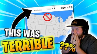 AM I THE DUMBEST AMERICAN?! (US STATES TEST)