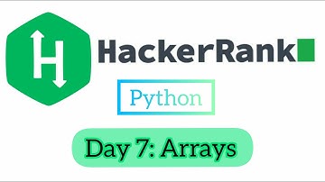 Day 7: Arrays HackerRank