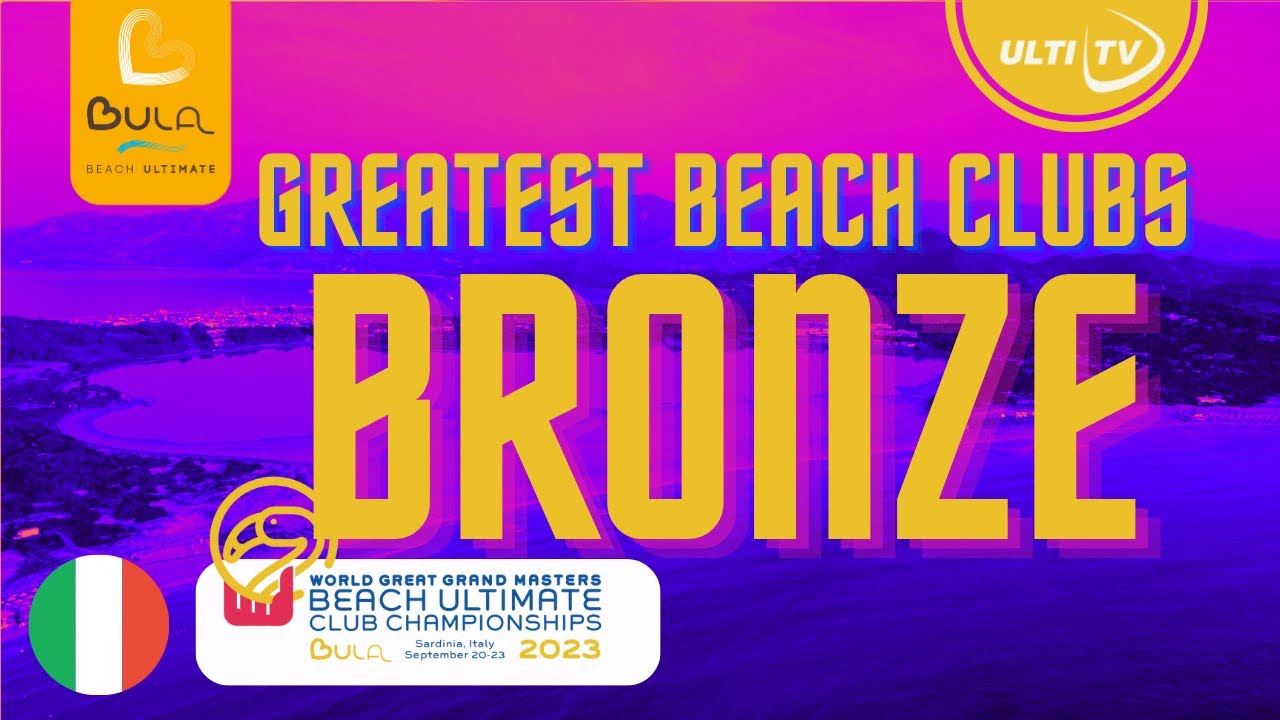 World Great Grand Masters Beach Ultimate Club Championships 2022 - WGGMBUCC  