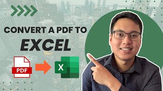 How to Convert a PDF to Excel THE RIGHT WAY (Office 365) screenshot 5