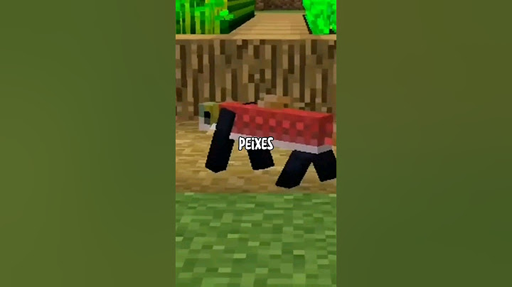 Motivo dos peixes não entrarem no Minecraft!